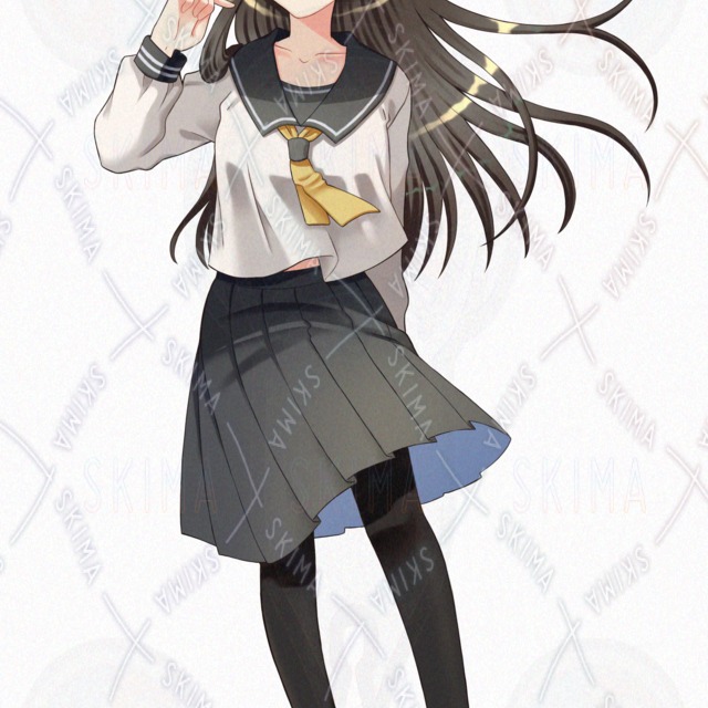 【制服祭り】セーラー服の女の子【表情9種】の商品画像9枚目