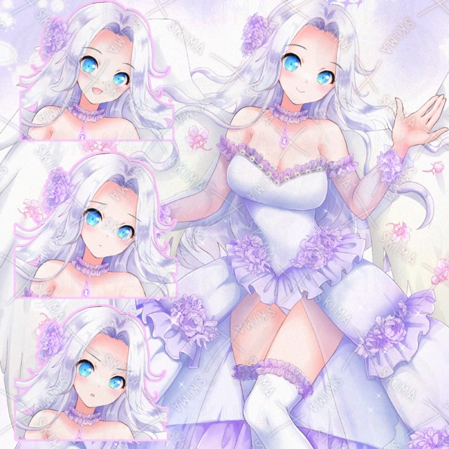 adopt19 表情4種（天使の輪有無・舞う羽）の商品画像