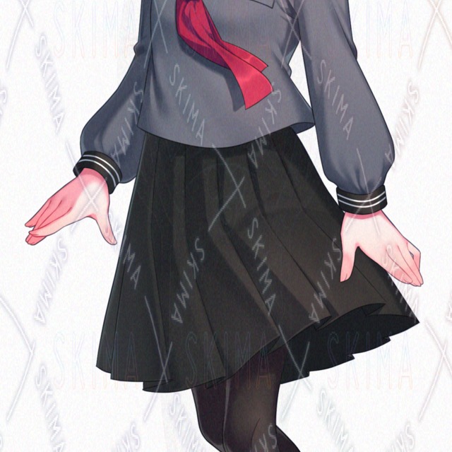 【表情8種】ミステリアスな女の子の商品画像9枚目