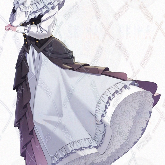 【Adopt】洋装女性立ち絵/全身【表情差分9種】の商品画像3枚目