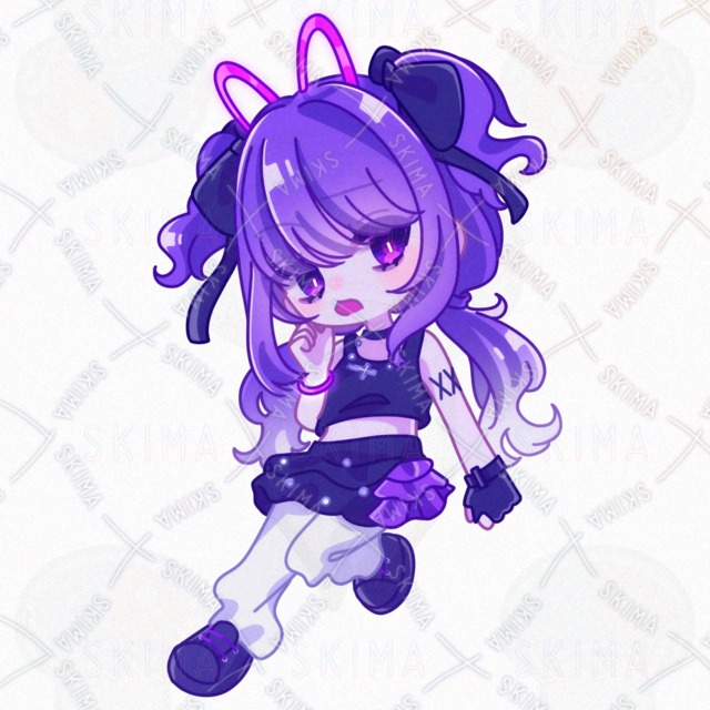 デフォルメイラスト・表情8種+ミニキャラ［071］の商品画像3枚目