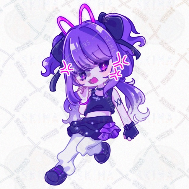 デフォルメイラスト・表情8種+ミニキャラ［071］の商品画像4枚目