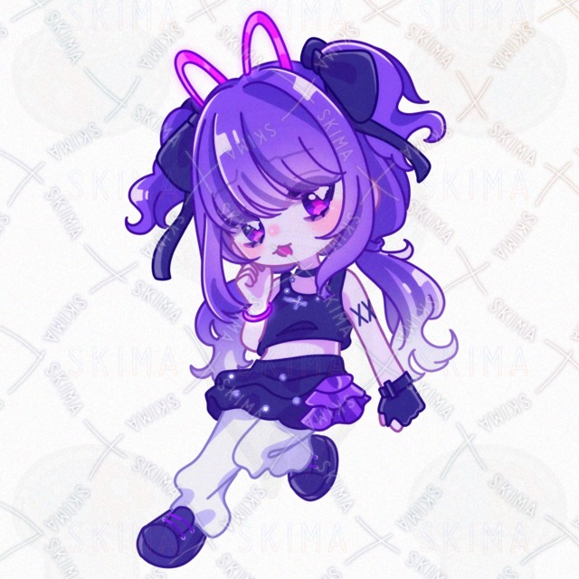 デフォルメイラスト・表情8種+ミニキャラ［071］の商品画像5枚目