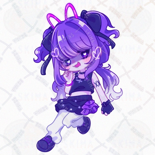 デフォルメイラスト・表情8種+ミニキャラ［071］の商品画像8枚目