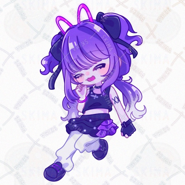 デフォルメイラスト・表情8種+ミニキャラ［071］の商品画像9枚目