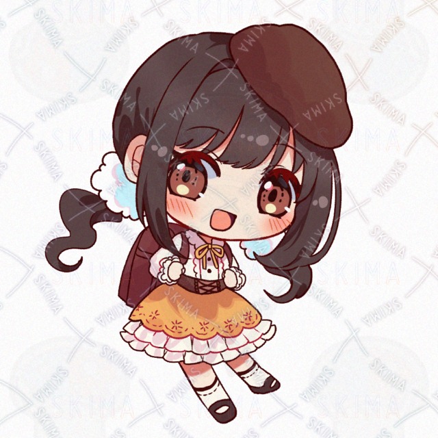 【全身立ち絵/SD付】ランドセルの女の子の商品画像9枚目