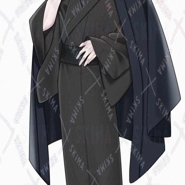 【立ち絵】和服/男性キャラ【表情9種】の商品画像5枚目