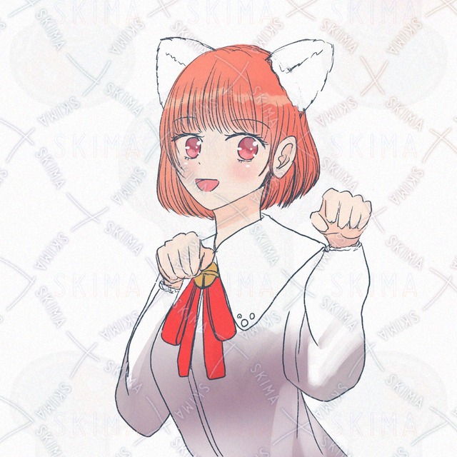 Cat Ear Girl Illustration 的商品圖片