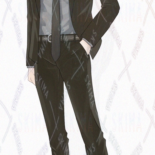 全身/表情差分8種/スーツの商品画像6枚目