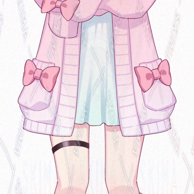 【表情差分8種】ルームウェア風の女の子の商品画像6枚目