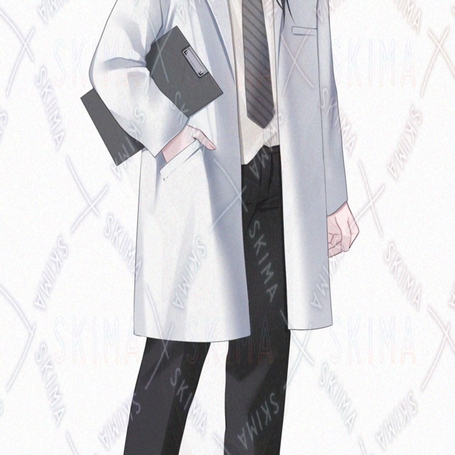 白衣の男性の商品画像5枚目