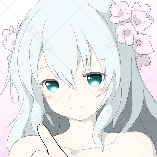 ＳＮＳアイコン　白髪