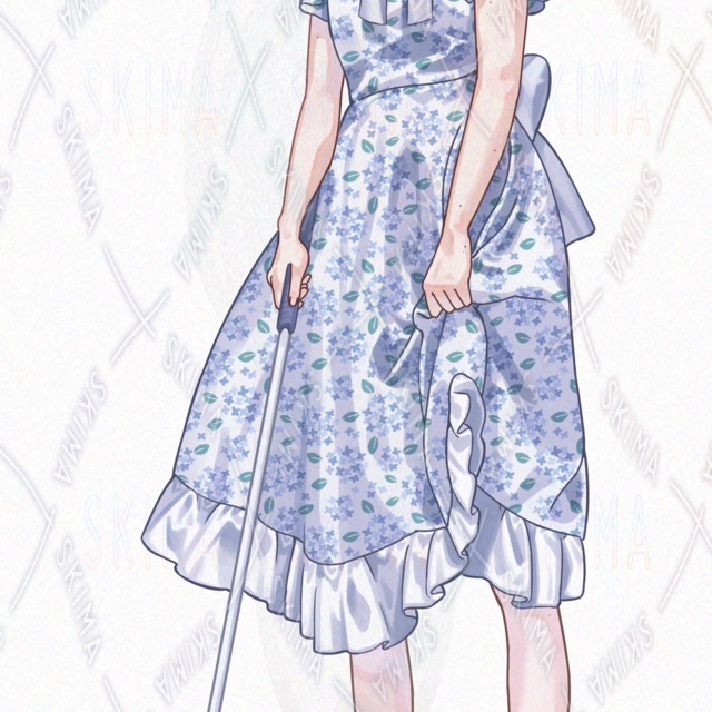 눈먼 소녀【표정차이 9종 + SD캐릭터 상품 이미지 8번째