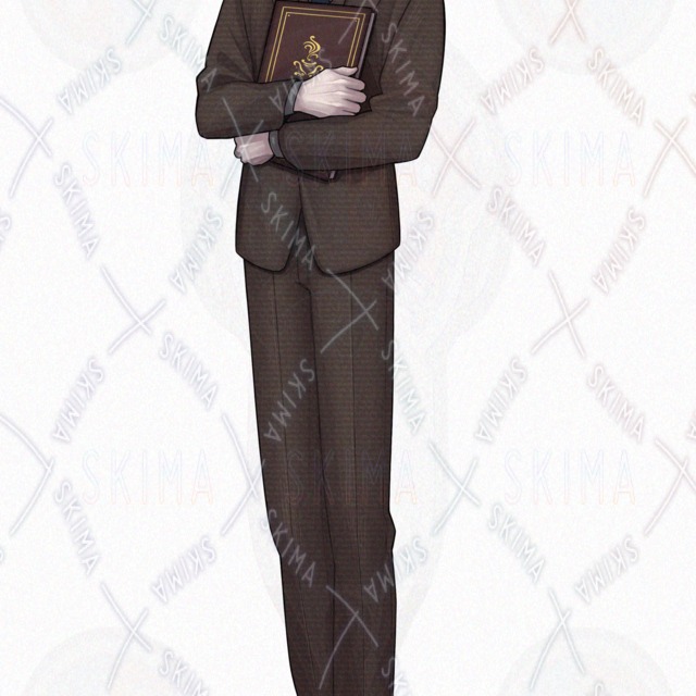 Image 7 of Long-Hair Middle-Aged Man – 8 Expressions