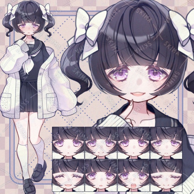 黒ツインテちゃんの商品画像