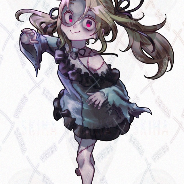 [9 Expressions] Adopt40_Zombie Girl [Includes Human Form] 的商品圖片第 2 張