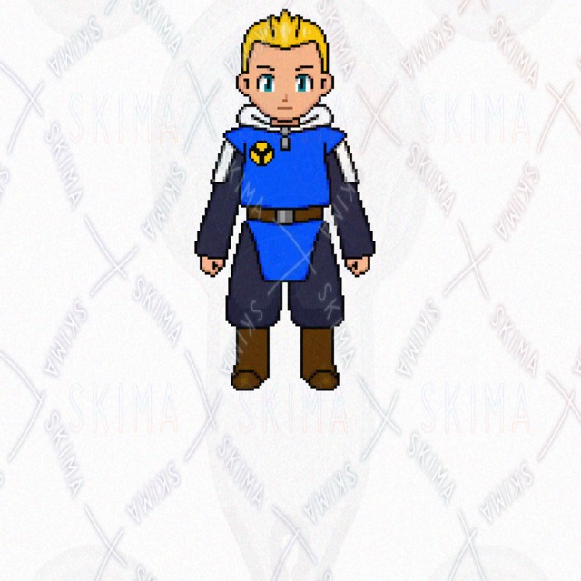 A.B.Cの3タイプ＋表情4種類・ドット絵勇者（見習い）の商品画像2枚目