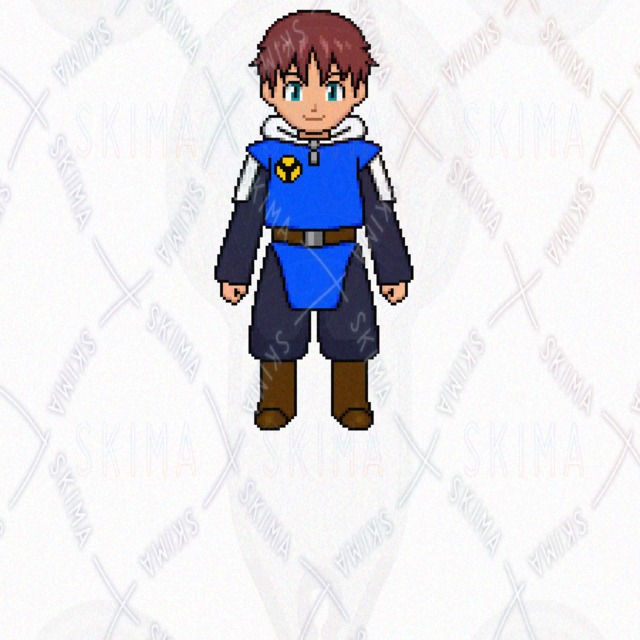A.B.Cの3タイプ＋表情4種類・ドット絵勇者（見習い）の商品画像9枚目