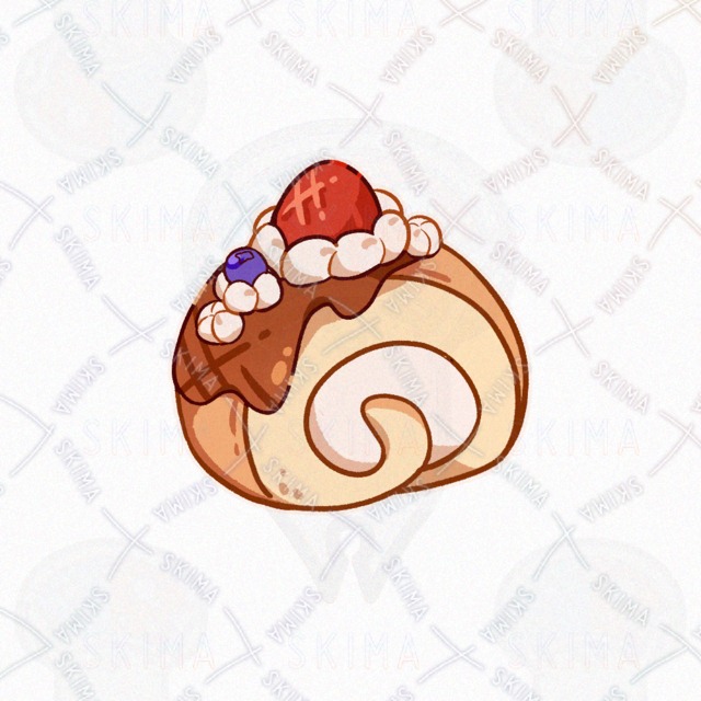 [背景透過あり]ロールケーキの商品画像2枚目