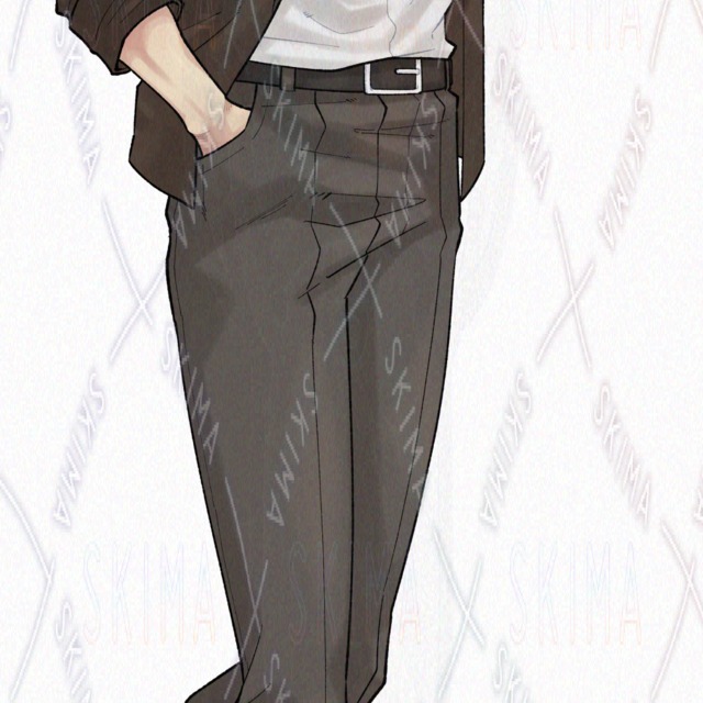 【全身立ち絵】おじさんの商品画像5枚目