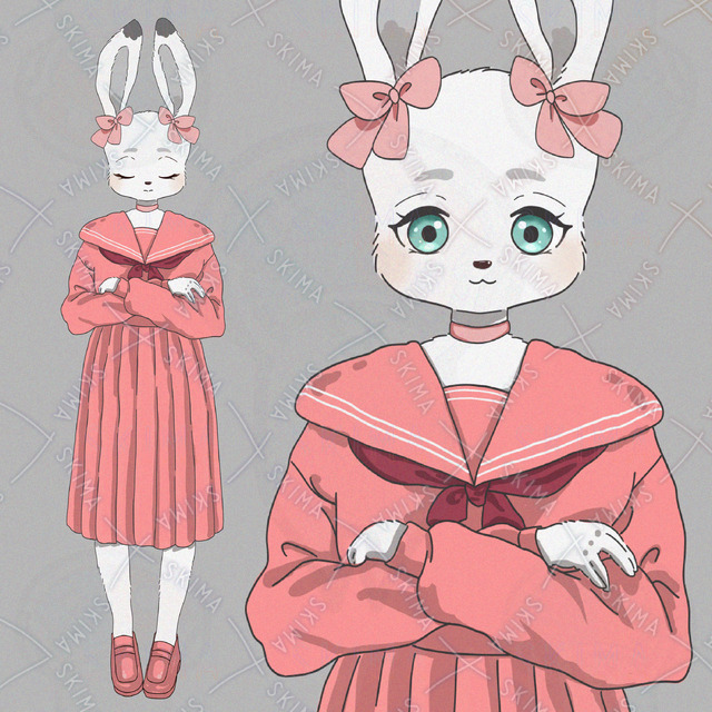 お嬢様校のうさぎの商品画像