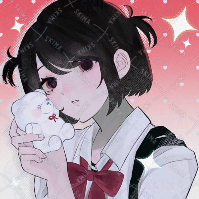 アンニュイ風女の子アイコンの商品画像