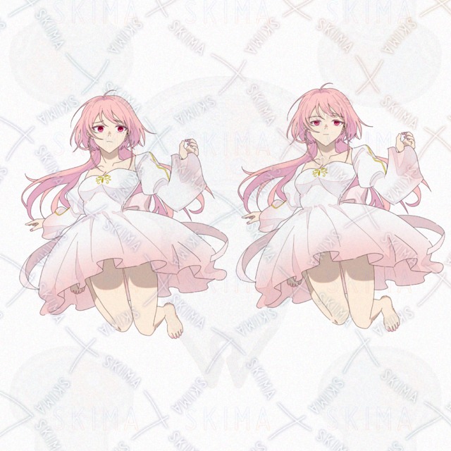 【opt】女の子イラスト2体セット販売 立ち絵の商品画像2枚目