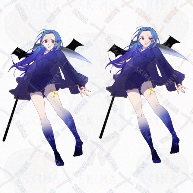 【opt】女の子イラスト2体セット販売 立ち絵の商品画像7枚目