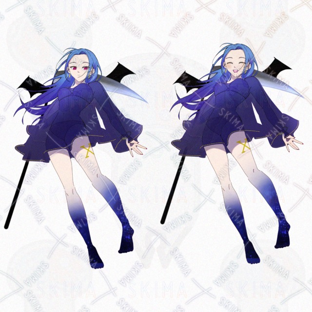 【opt】女の子イラスト2体セット販売 立ち絵の商品画像8枚目