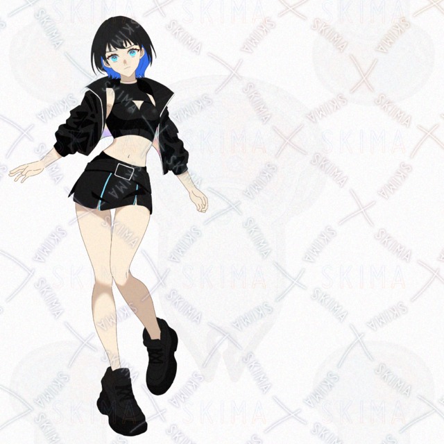 【opt】女の子イラスト2体セット 立ち絵の商品画像9枚目