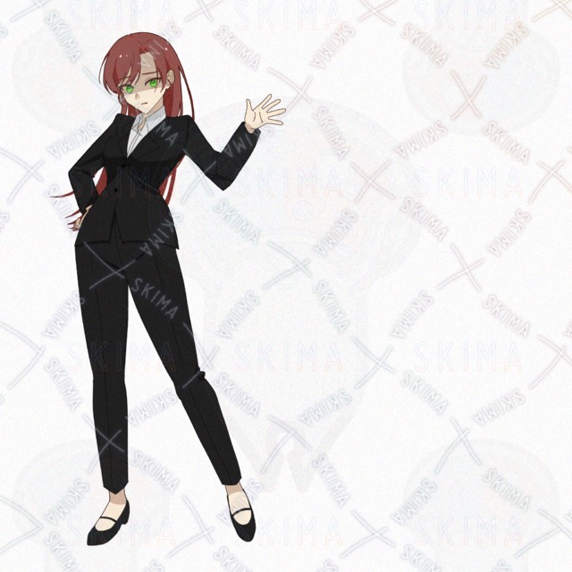 【opt】女の子イラスト2体セット 立ち絵の商品画像8枚目