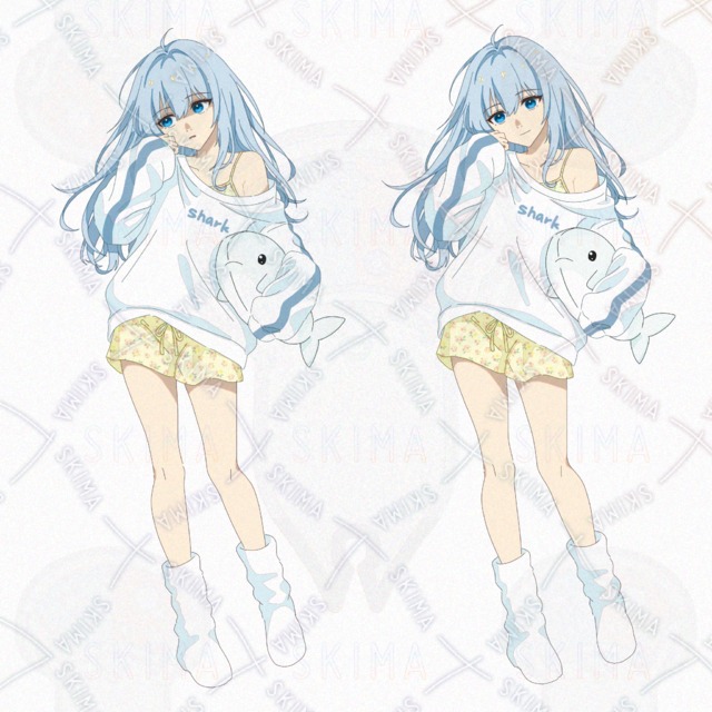 【opt】女の子イラスト2体セット 立ち絵の商品画像8枚目