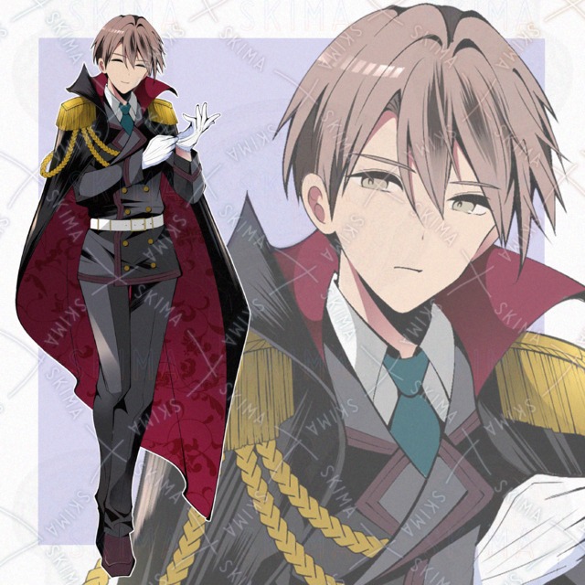 軍服男性　表情５種の商品画像