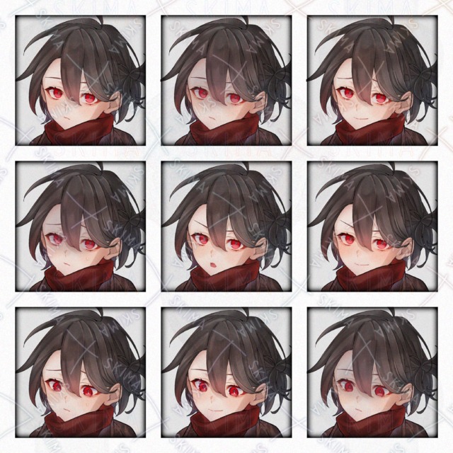 【Adopt】表情差分9種の商品画像2枚目