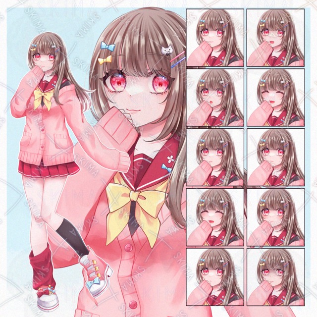 adopt【表情10種】の商品画像