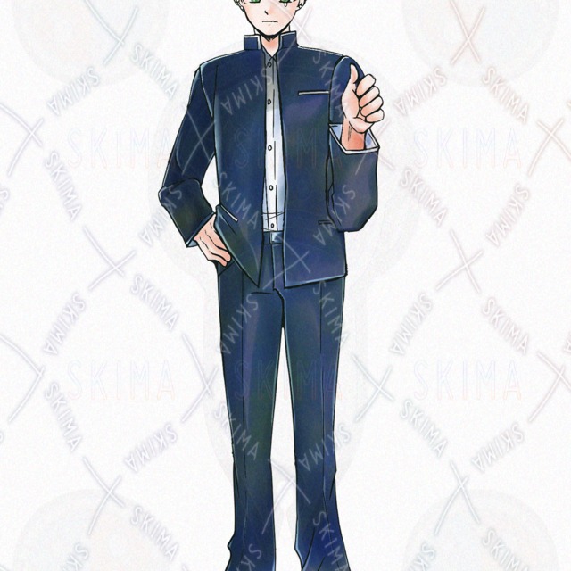 【今だけ6000円】優しい笑顔の制服男子ADOPT【表情差分8種】の商品画像8枚目