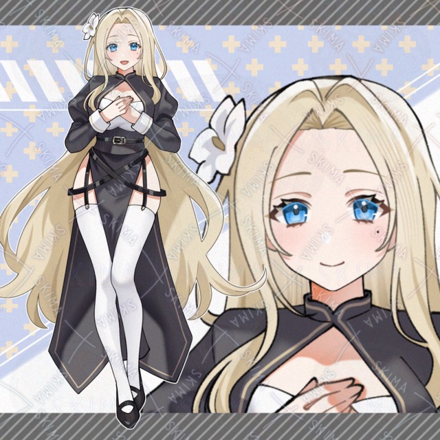 adopt.105 清楚なシスターの女の子【表情全5種】の商品画像