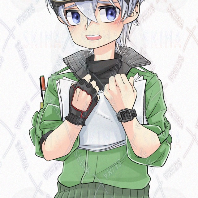 ゴーグルの男の子 表情10種の商品画像3枚目