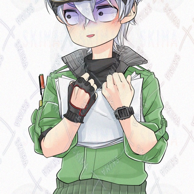 ゴーグルの男の子 表情10種の商品画像10枚目