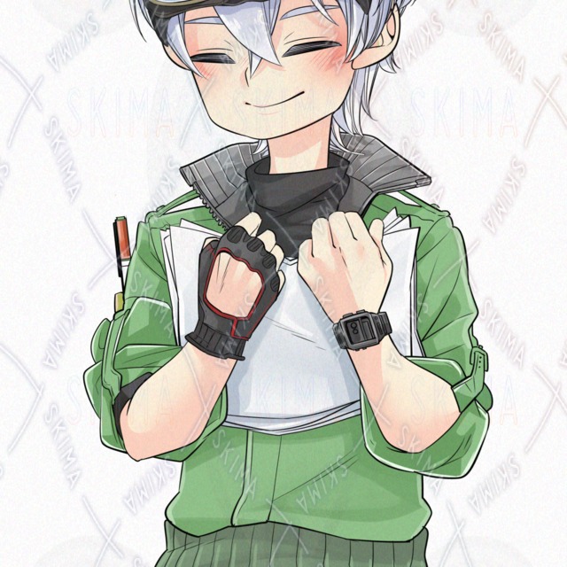 ゴーグルの男の子 表情10種の商品画像8枚目