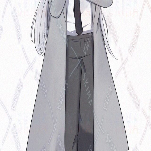 Image 5 of Male Character in a Coat – 9 Expressions