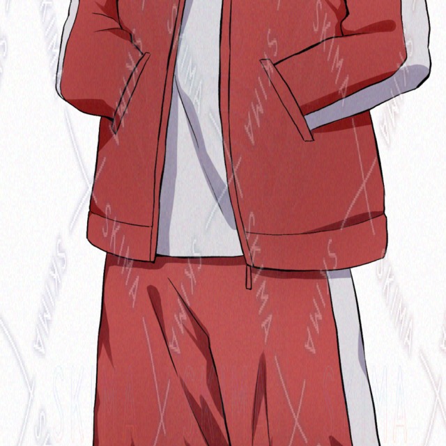 High School Student in a Track Suit [8 Expressions] 的商品圖片第 4 張