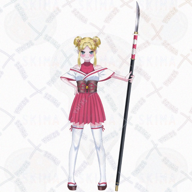 《表情差分9種》和服の少女の商品画像5枚目