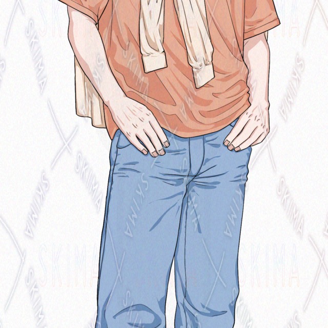 【表情10種】そばかすのある青年の商品画像5枚目