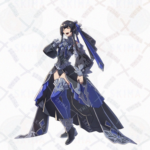 黒鎌の姫騎士【表情8種】の商品画像6枚目