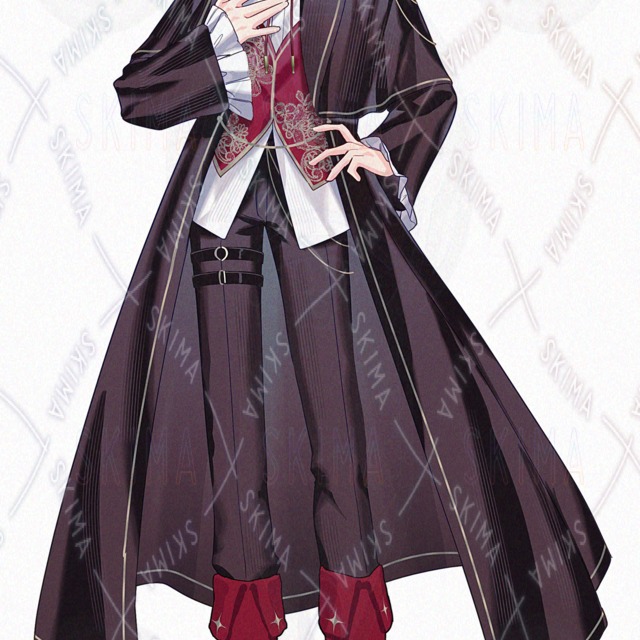 【表情5種】糸目の男性の商品画像6枚目