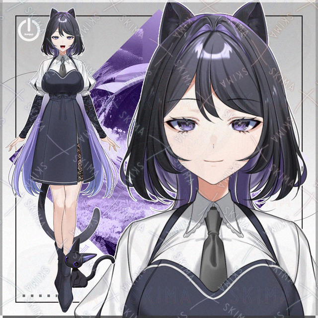 【1点限定】黒猫おねえさんとオトモ【IRIAM対応】