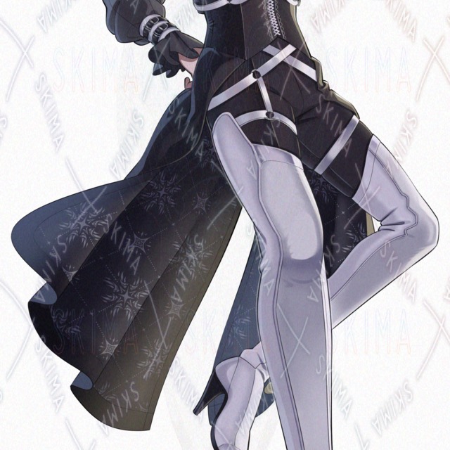 Western-Style Male Standing Illustration – Full Body (9 Expression Variations) 的商品圖片第 2 張