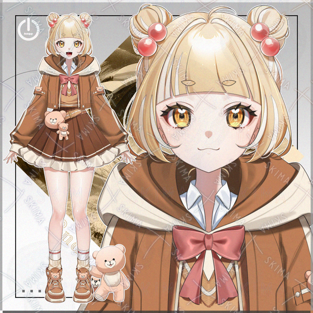 【1点限定】クマちゃんとオトモ【IRIAM対応】