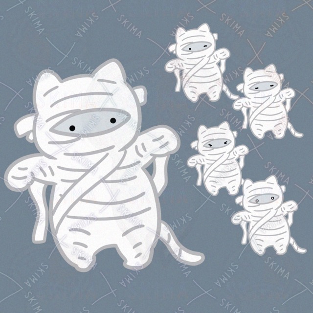 Mummy Cat – 5 Expressions 的商品圖片